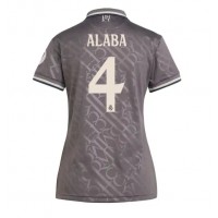 Real Madrid David Alaba #4 Tredjedrakt Dame 2024-25 Kortermet